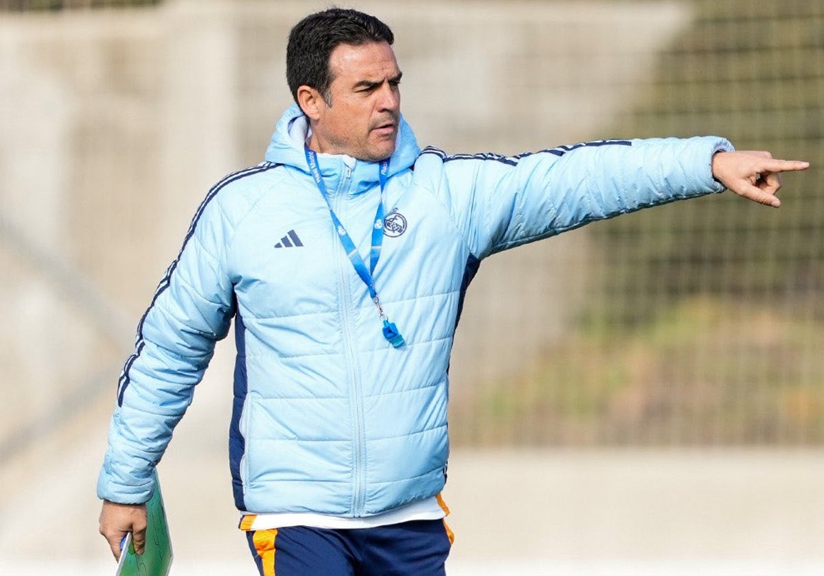 Alberto Toril, ex entrenador del Real Madrid Femenino