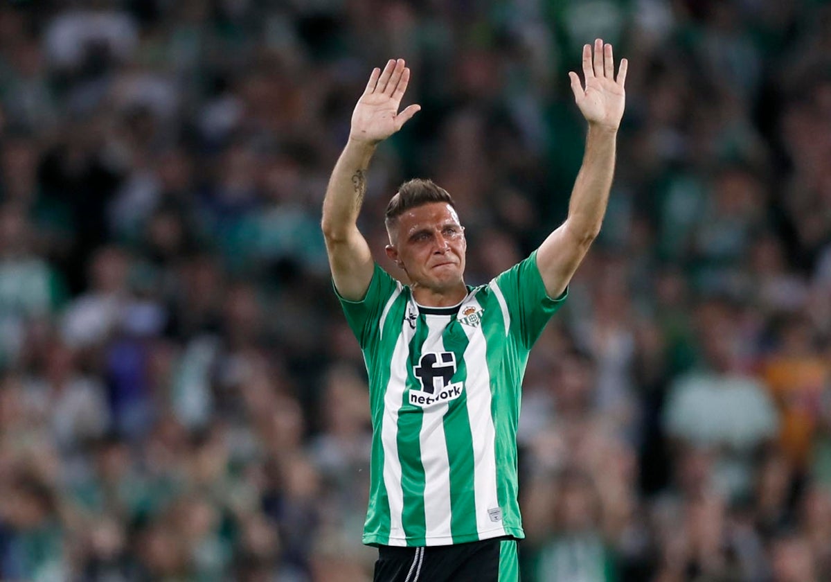 Joaquín en su partido 622 en Primera división
