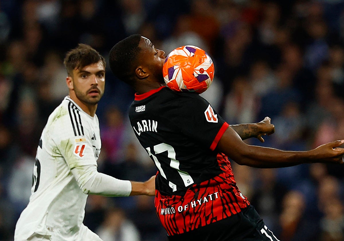 Cyle Larin, en un partido con el RCD Mallorca