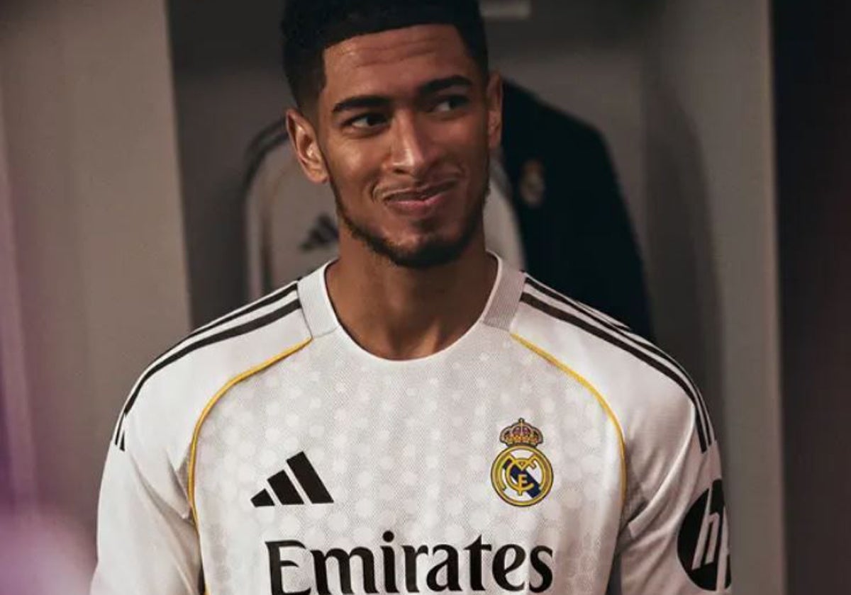 Jude Bellingham, con la nueva equipación