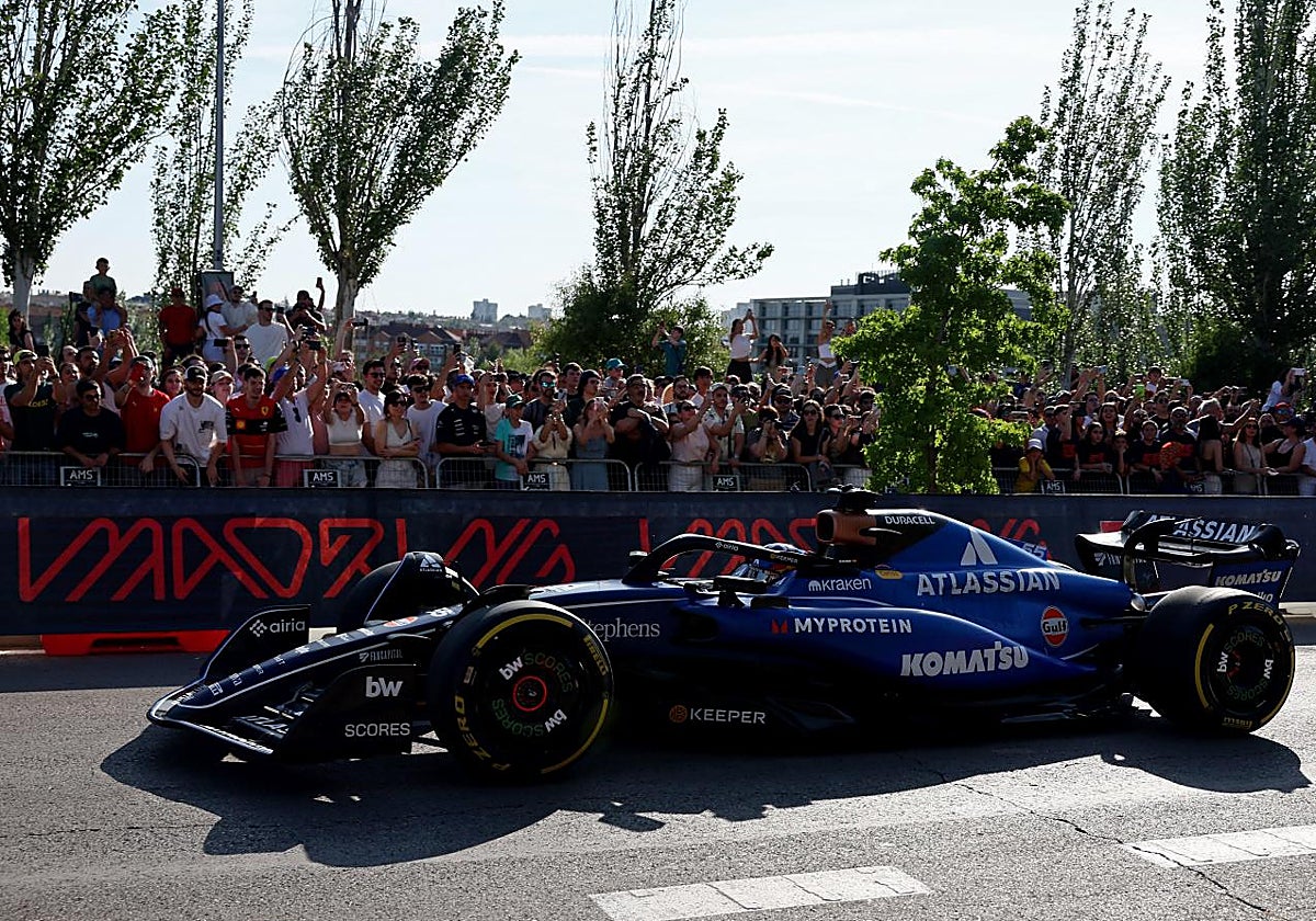 Bautismo de gasolina para Madring