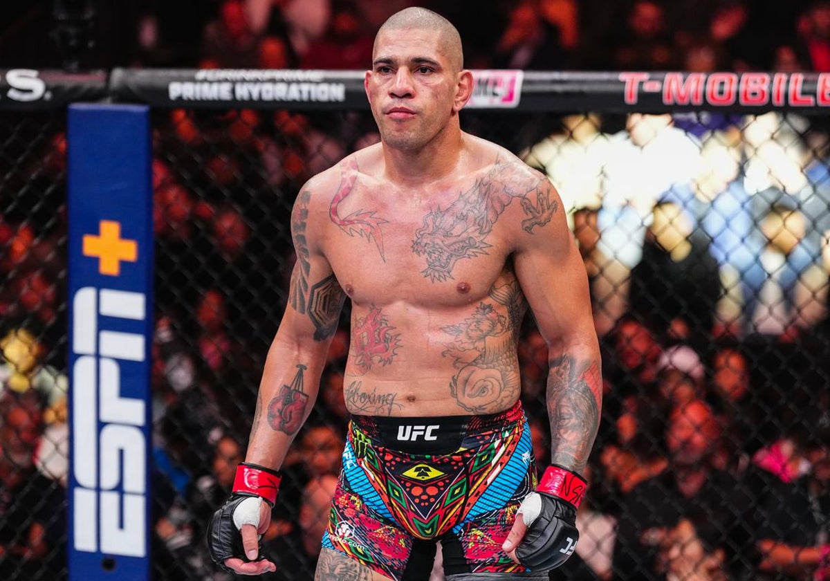 Alex Pereira, antes de un combate