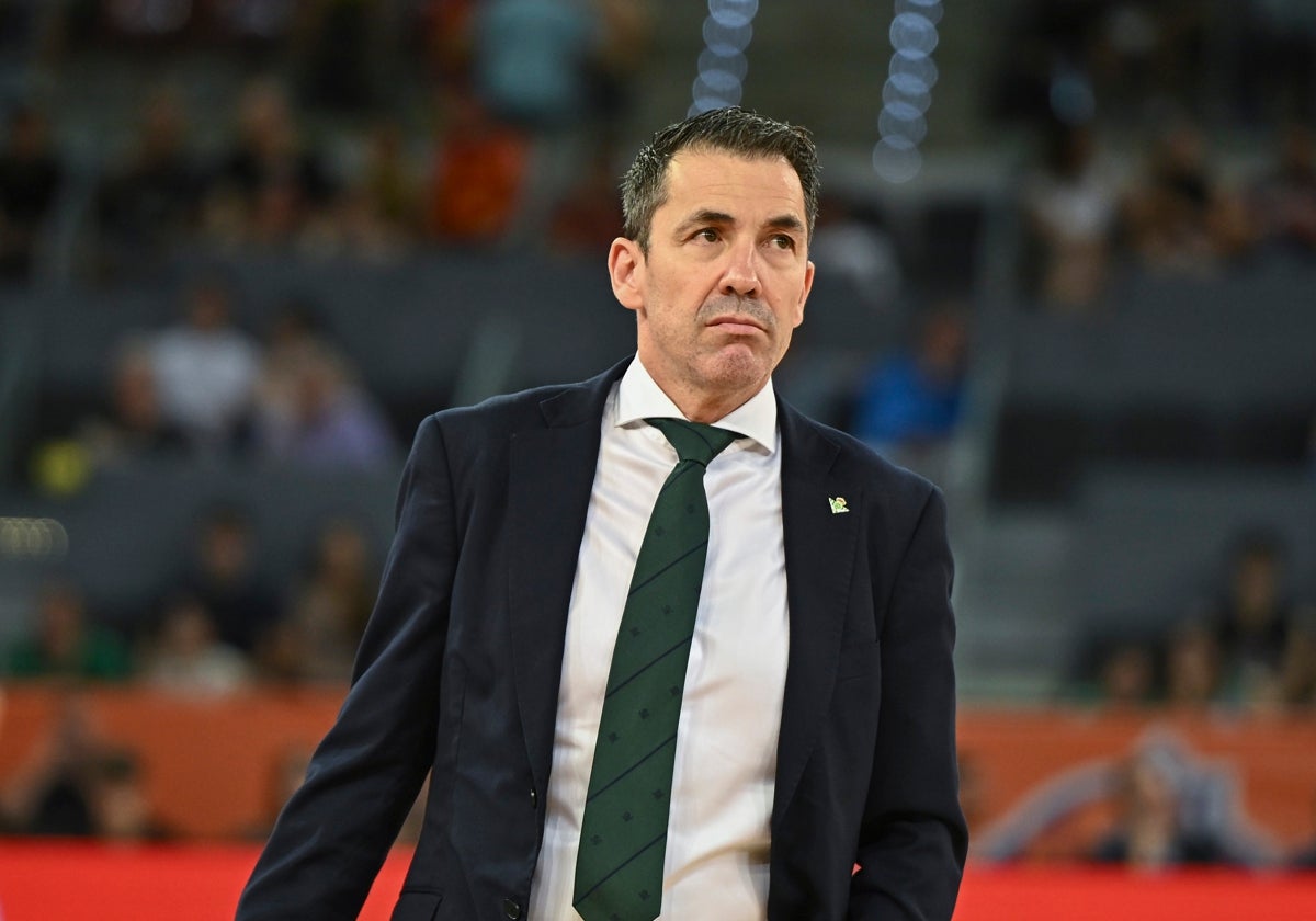 García de Vitoria, en la final por el ascenso entre el Flexicar Fuenlabrada y el Betis Baloncesto
