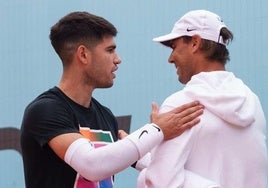 Rafa Nadal se rinde a Carlos Alcaraz tras su épica remontada: «¡Qué final de Ronald Garros tan increíble!»