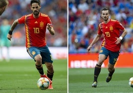 Cuando Isco dio paso a Fabián en la selección