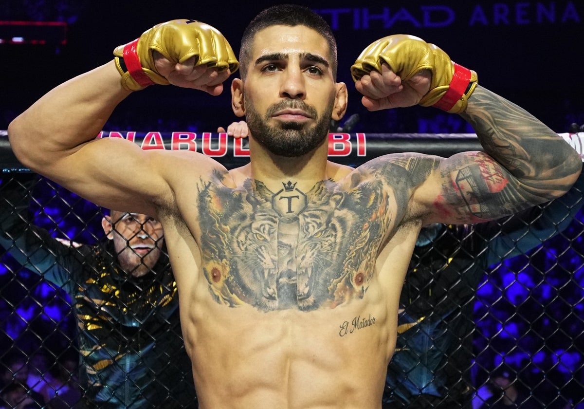 Ilia Topuria, antes de un combate