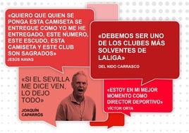 Las frases que marcaron la temporada 24-25 para el Sevilla: una hemeroteca para echarse a temblar