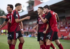 El Mirandés, un vendaval, prolonga el milagro y sigue soñando
