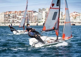 El Campeonato de España de 29er pone el broche en Santander
