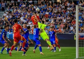 España gana sufriendo a Eslovaquia en el primer partido del Europeo sub-21