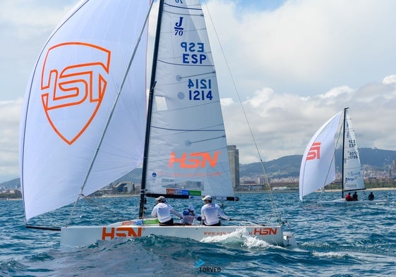 El HSN Sailing Team y el HangTen serán dos de los barcos catalanes en Galicia