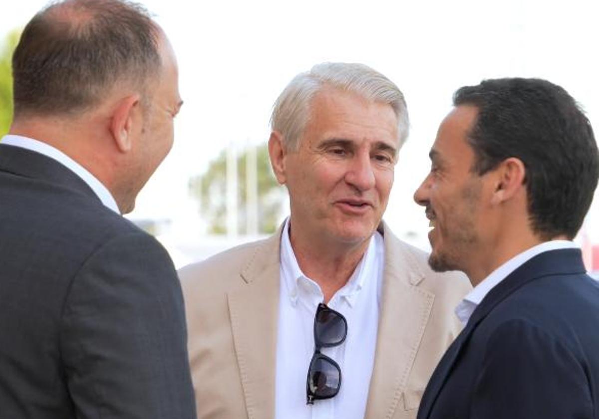 Cordón y Del Nido Carrasco, en la ciudad deportiva del Sevilla