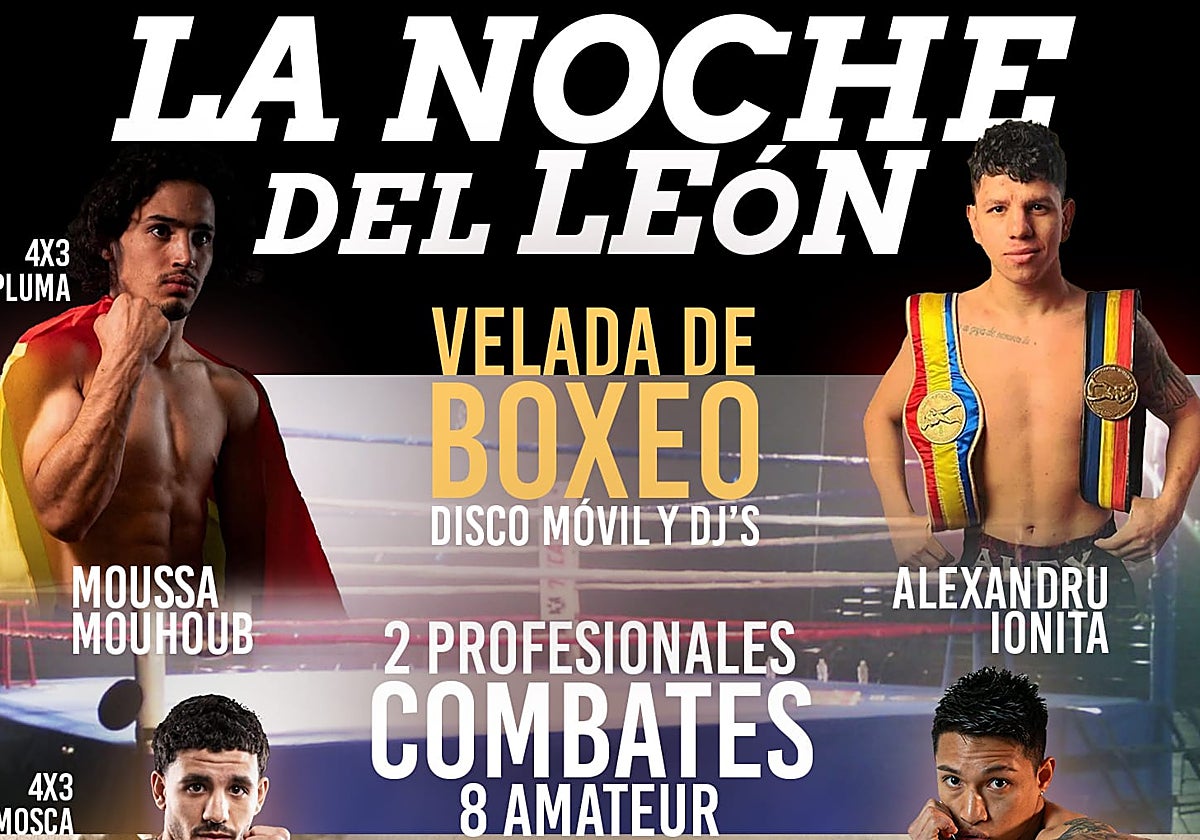 Cartel de 'La Noche del León'