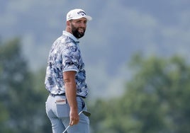 Un Jon Rahm sensacional apunta al triunfo en Oakmont