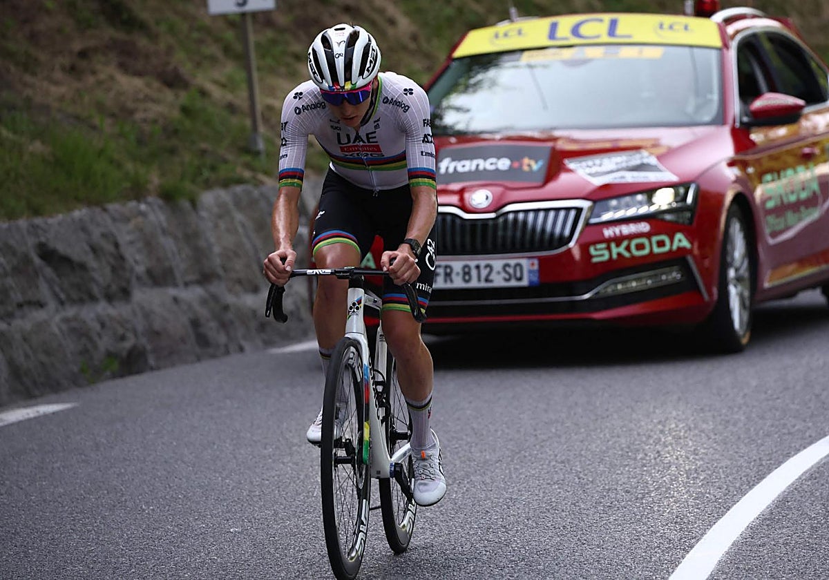 Zarpazo de Pogacar para asaltar el amarillo antes de la etapa reina
