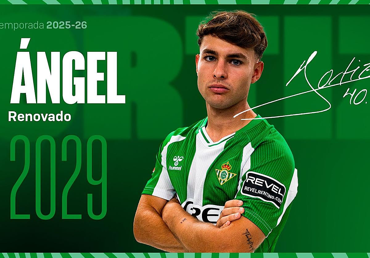 El Betis hace oficial la renovación de Ortiz hasta 2029