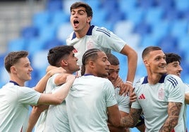 Juanlu, a seguir haciendo camino con España en la Eurocopa sub 21