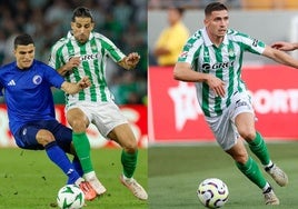 Ricardo Rodríguez y Romain Perraud han sido los laterales izquierdos del Betis durante la temporada 24-25