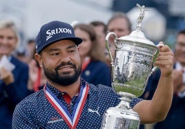 J. J. Spaun se impone en el Open USA con un final épico como único jugador bajo par (-1)