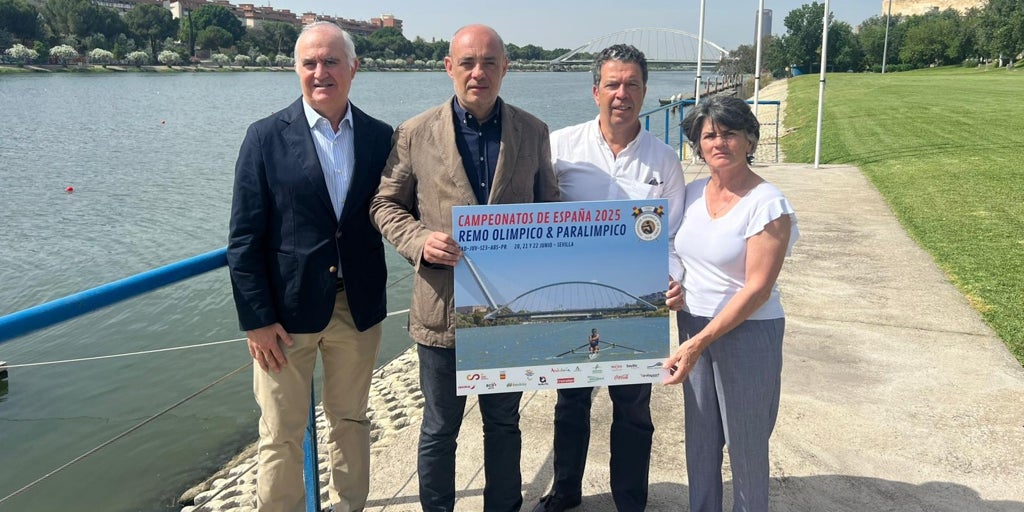 El Campeonato de España de remo olímpico y paralímpico reunirá en el CEAR de la Cartuja a más de un millar de deportistas