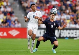Johnny Cardoso se pierde por fiebre el estreno de Estados Unidos en la Copa de Oro