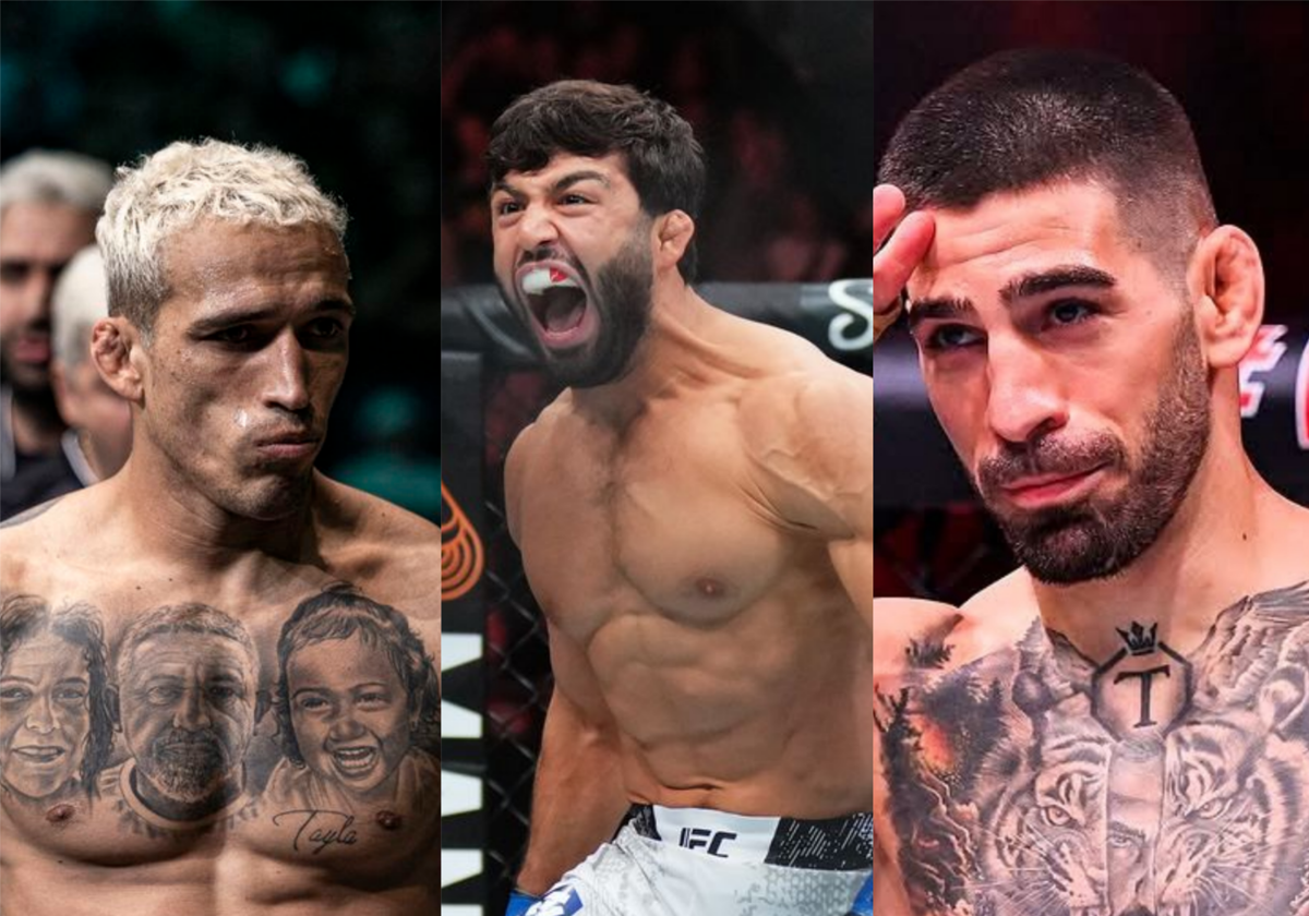 Charles Oliveira, Arman Tsarukyan e Ilia Topuria
