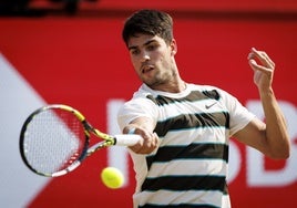 Alcaraz - Rinderknech en directo: última hora, resultado y ganador del partido de cuartos de final de Queen's hoy