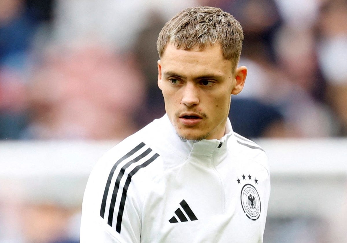 Florian Wirtz, en una convocatoria reciente con la selección de Alemania