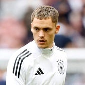 Florian Wirtz, en una convocatoria reciente con la selección de Alemania