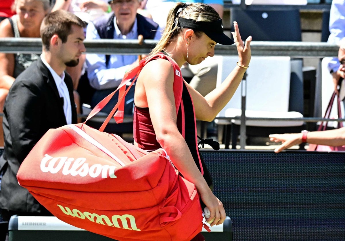 Paula Badosa se retira por lesión en Berlín y peligra su participación en  Wimbledon