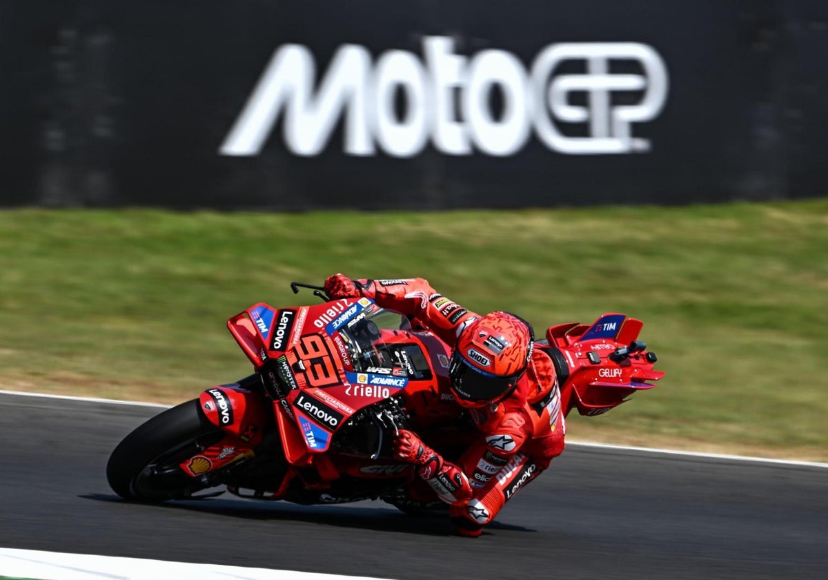 Marc lidera la carrera al esprint en Mugello