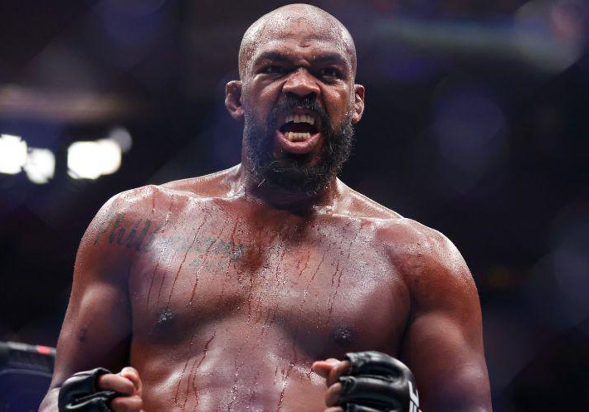 Jon Jones, tras una victoria en la UFC