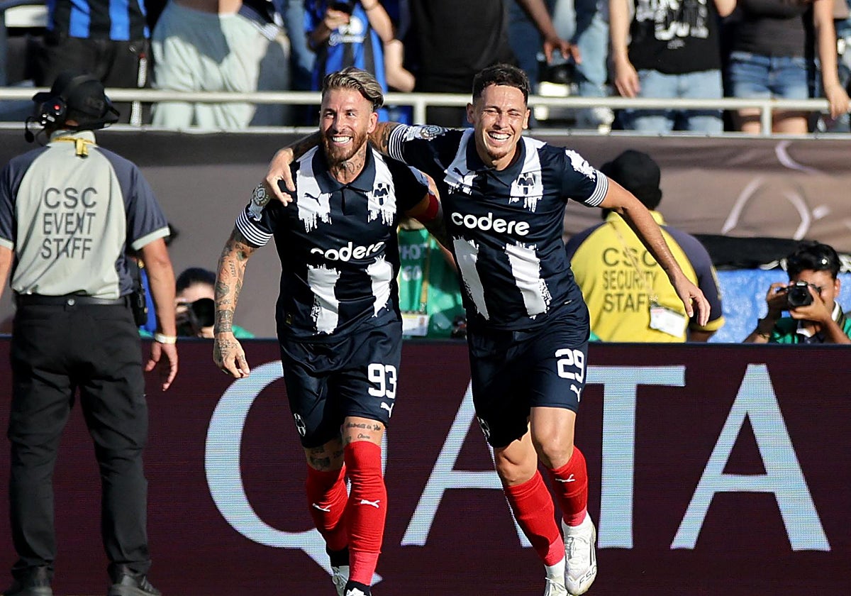 El cariñoso reencuentro de Ocampos y Acuña en el Mundial de Clubes