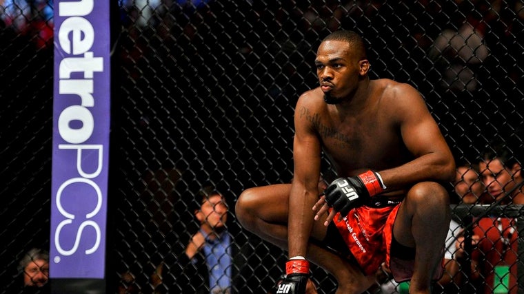 Jon Jones de joven en sus primeros combates