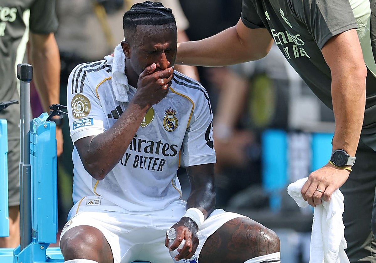 Vinícius, en un partido del Mundial de Clubes