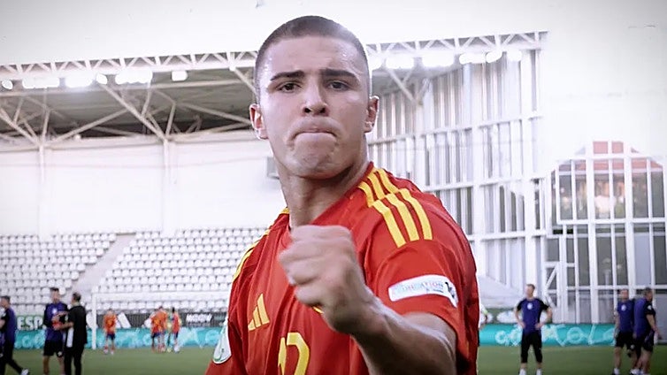 Pablo García, en el selecto club de los máximos goleadores en un Europeo sub 19