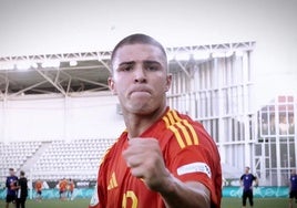 Pablo García, en el selecto club de los máximos goleadores en un Europeo sub 19