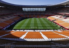 La selección española jugará en La Cartuja ante Turquía el próximo mes de noviembre