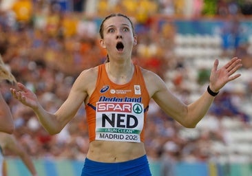 Femke Bol ilumina el verde kiwi de Vallehermoso