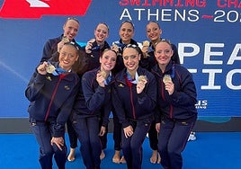 Doble corona europea en categoría júnior para Daniela Velázquez, del Sincro Sevilla