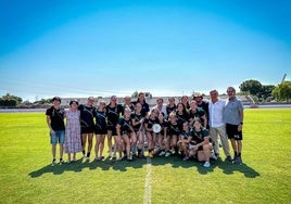 El Universidad de Sevilla gana en la Cartuja y el título nacional de rugby seven lo revalida el Sant Cugat
