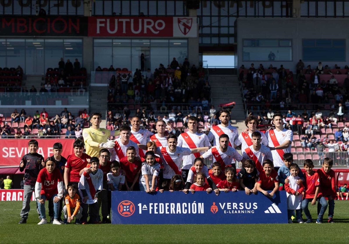 Foto de la plantilla del Sevilla Atlético