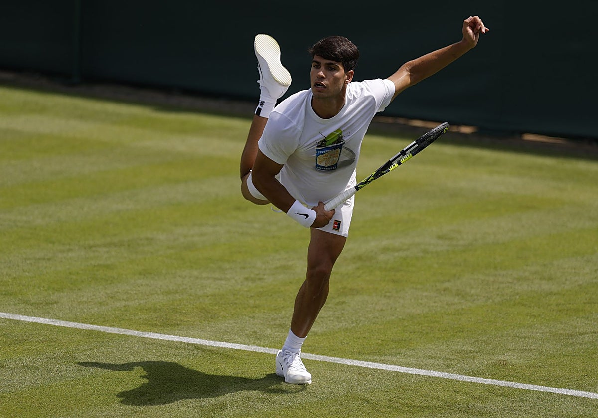 Todas las estadísticas del partido entre Alcaraz y Fognini de Wimbledon