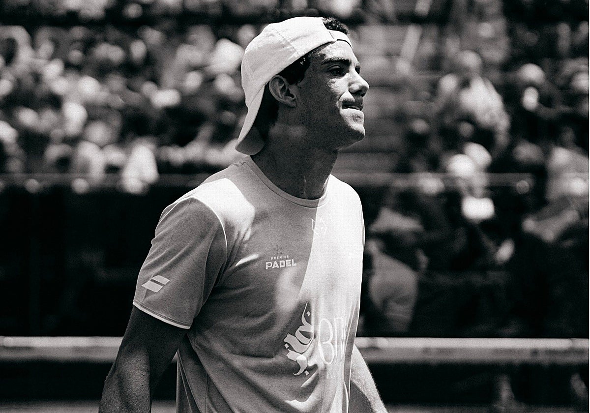 Juan Lebrón durante su participación en el torneo de Valladolid