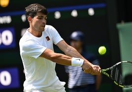 Alcaraz - Tarvet, en directo: resultado, ganador y última hora del partido de Wimbledon hoy