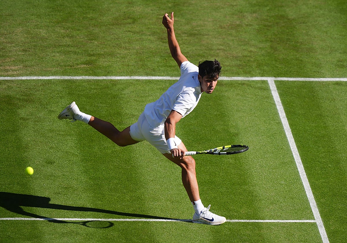 Alcaraz - Struff, en directo: resultado y ganador del partido del Wimbledon hoy