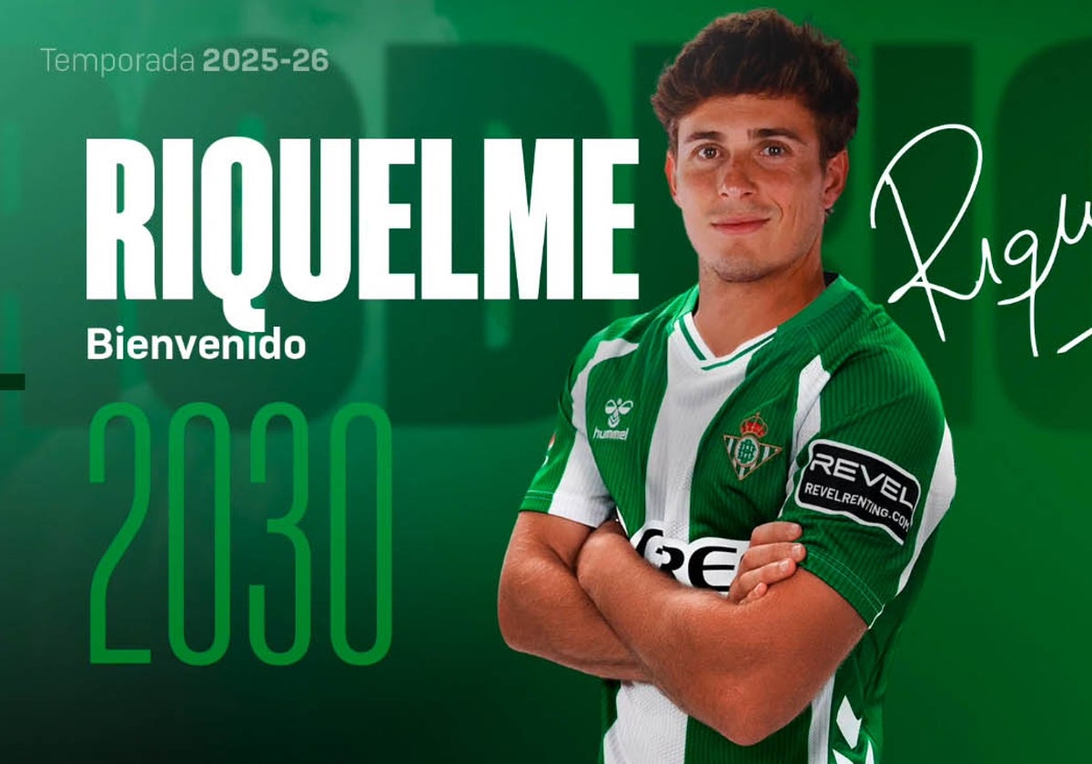 El anuncio de Riquelme como nuevo jugador del Real Betis