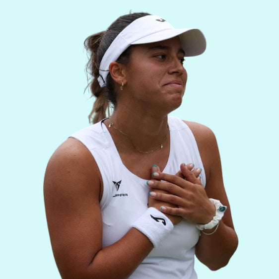 Jéssica Bouzas, tras el partido ante Yastremska