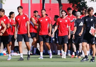 Almeyda pone nombre y cara a los canteranos que aprietan