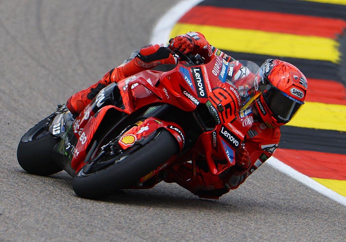 Marc Márquez reconquista su jardín de Sachsenring